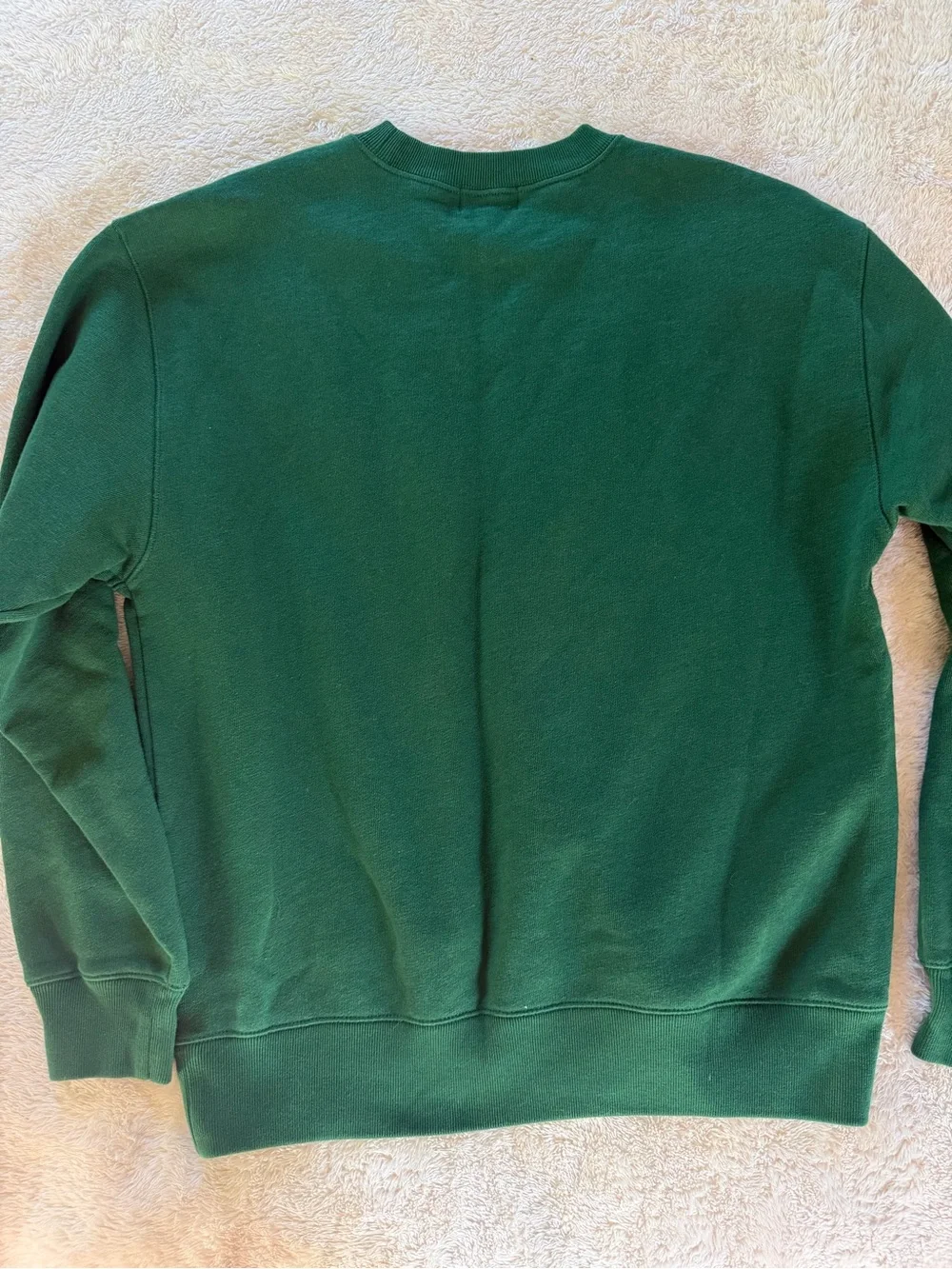 NWOT J Crew '83 Fleece Crewneck Sweatshirt in Serene Spruce sz M